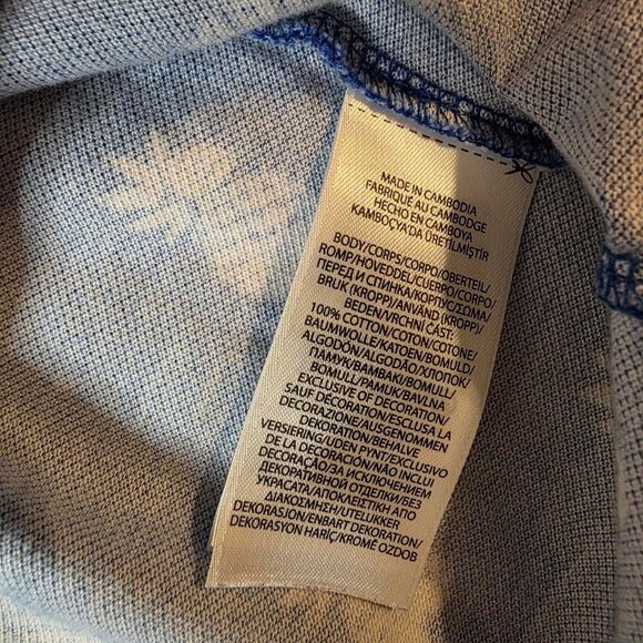 Polo Ralph Lauren pineapple print polo shirt blue classic fit size XL 100% cotto - Picture 4 of 7